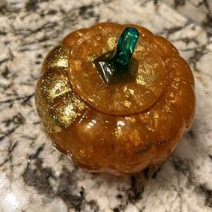 halloween resin pumpkin